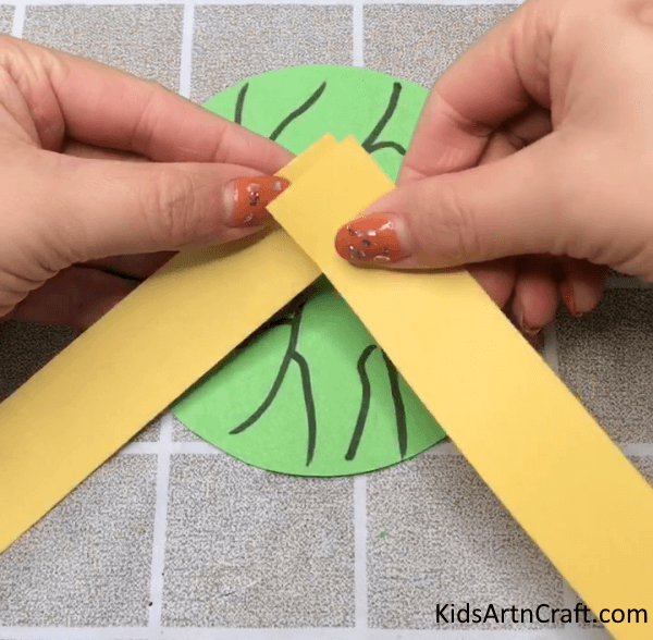 Easy To Craft Paper Slinky Frog For Kids