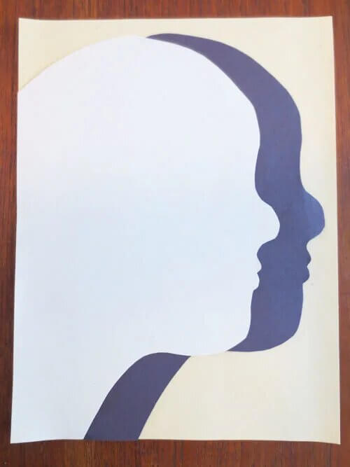 DIY Silhouette Drawing TutorialSilhouette face paintings 