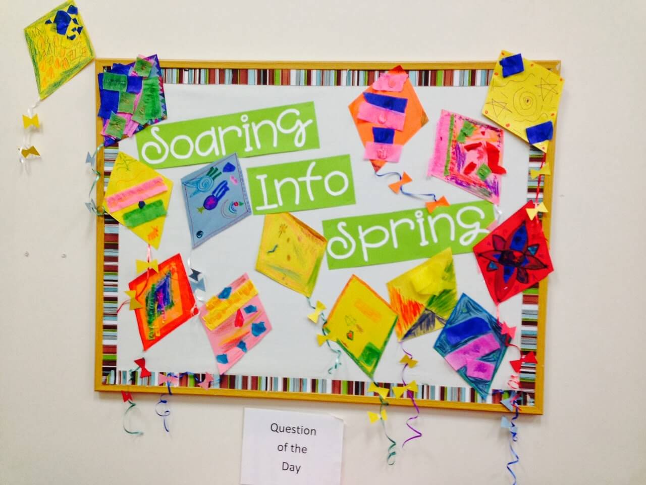 DIY Spring Bulletin Board Decoration For Preschool Classroom