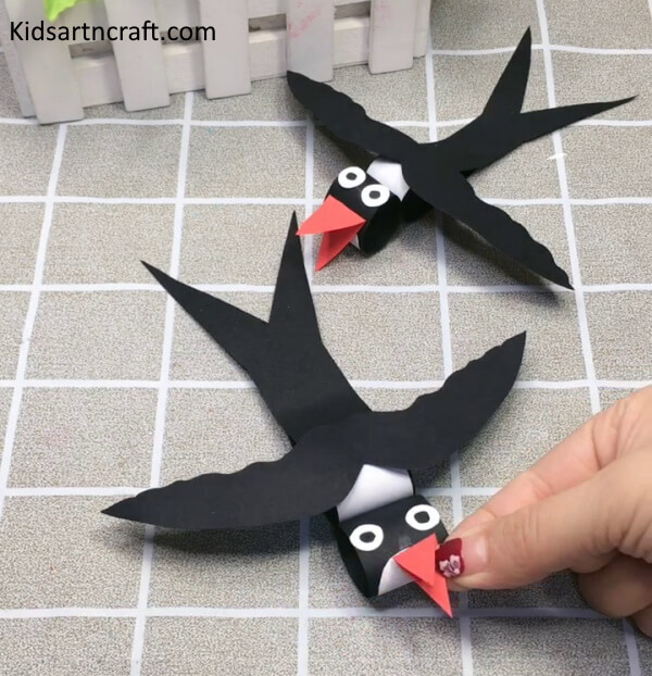Fun-To-Make Swallow Paper Craft For Kids