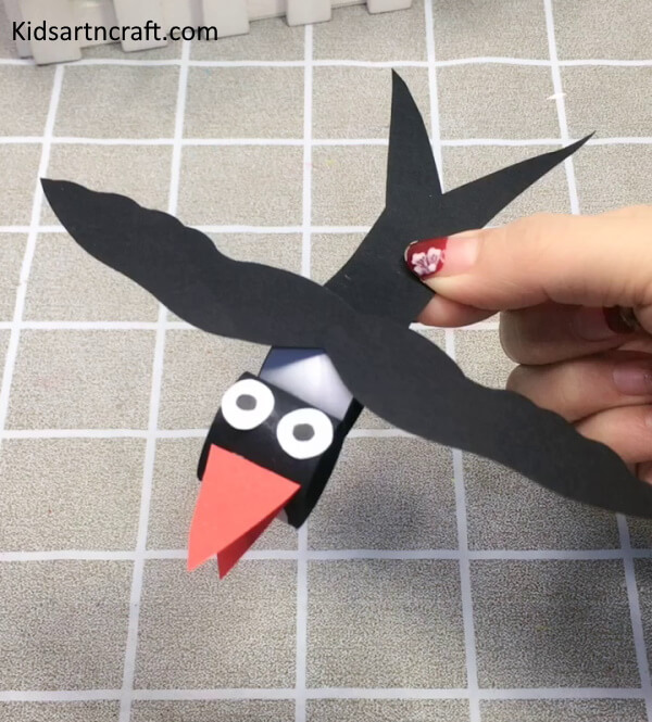 Step by Step Instructions For DIY Swallow Paper Craft Tutorial For Kids 