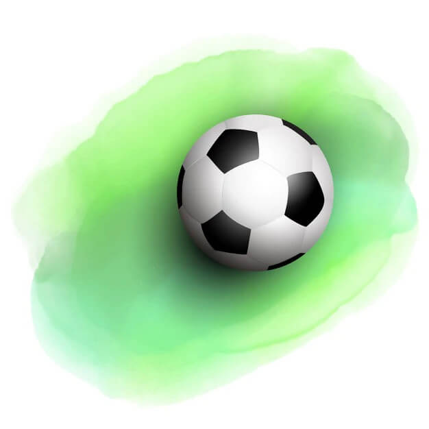 DIY Watercolor Soccer Ball Craft For Kids