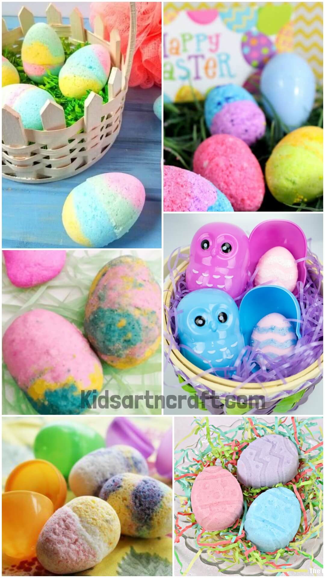 Easter Egg Bath Bomb Craft Ideas