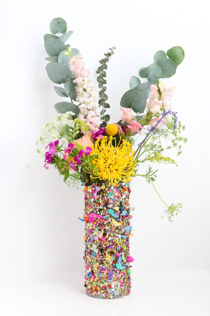 Easy & Fun Multicolour DIY Tall Vase Decor Craft Idea DIY Tall Vase Ideas for Decor