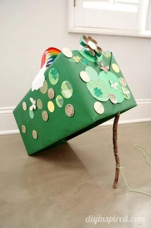 Easy & Fun To Make Traditional Leprechaun Trap With Shoe Box