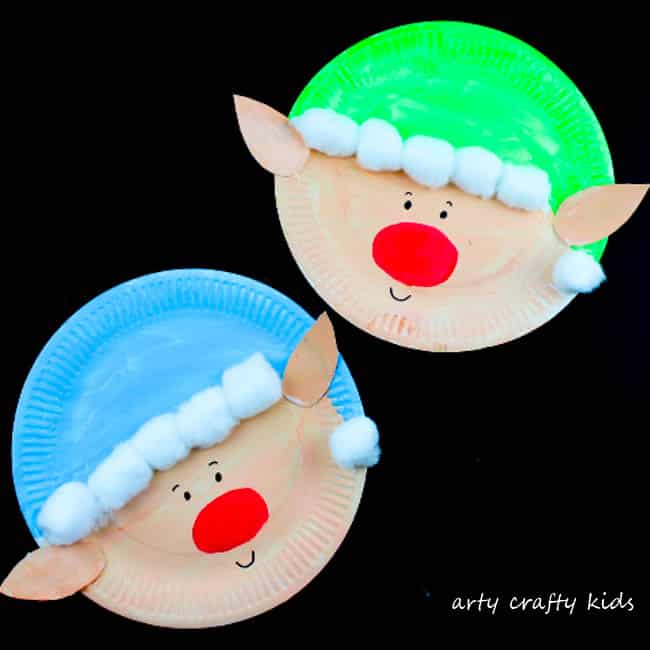 Easy & Simple Paper Plate Elf Craft Ideas for Kids & Toddlers Paper Plate Elf Craft Ideas for Kids
