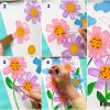 Easy And Beautiful Flower Stump Painting Art