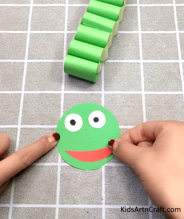Step By Step Easy DIY Idea Of Paper Caterpillar Craft For Kids 