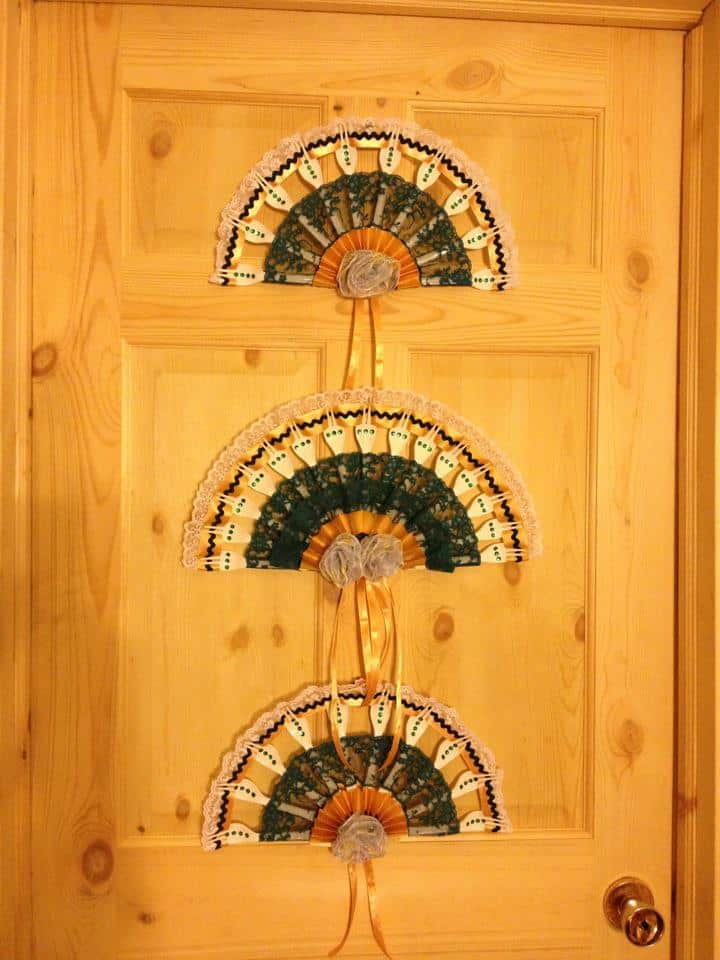Easy Fork Wall Hanging Decoration Art & Craft Idea For Front Door