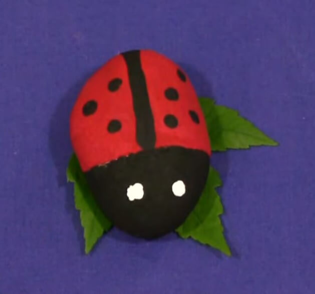 Easy Ladybug Painted Rocks Idea For Kids DIY Ladybugs Painted Rocks For Kids