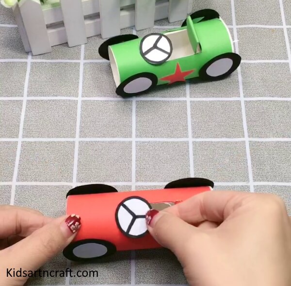 Amazing Designing of Paper Cup Car Craft For Kids - Step By Step Tutorial