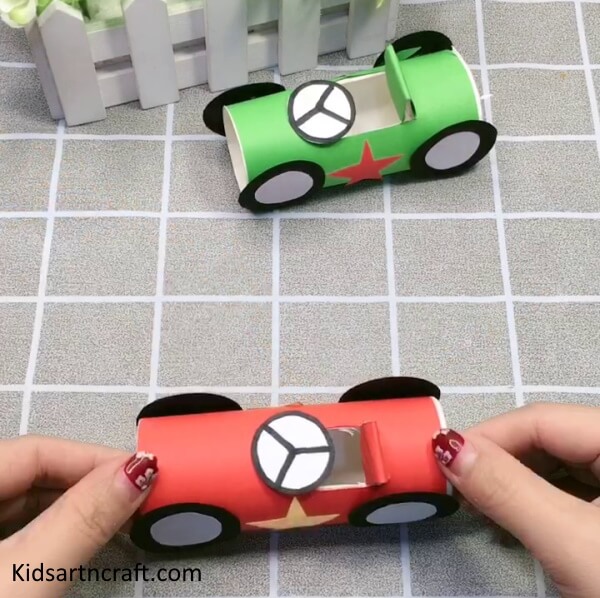 Step By Step Instructions For Easy Paper Cup Car Craft Tutorial For Kids