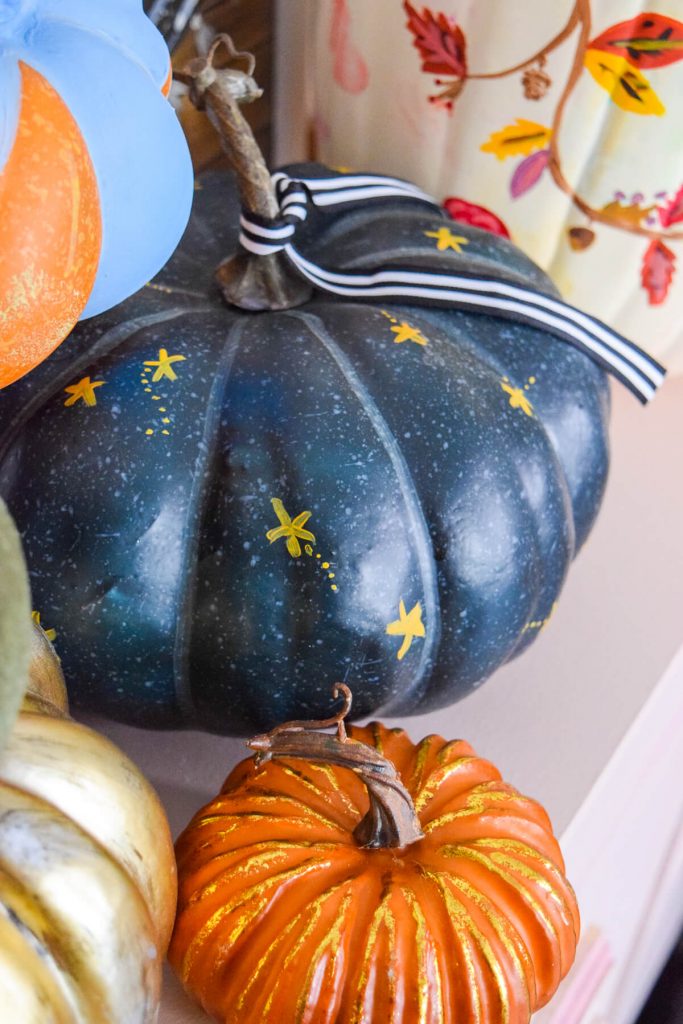 Easy Pumpkin Painting Idea For Halloween Craft