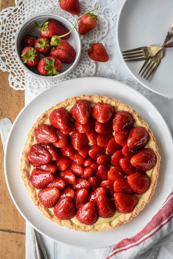 Easy Recipe For Classic French Strawberry Tart