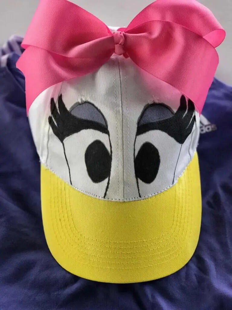 Easy to Make Daisy Duck Hat Costume Idea For KidsDaisy Duck Costume DIY Ideas for Kids