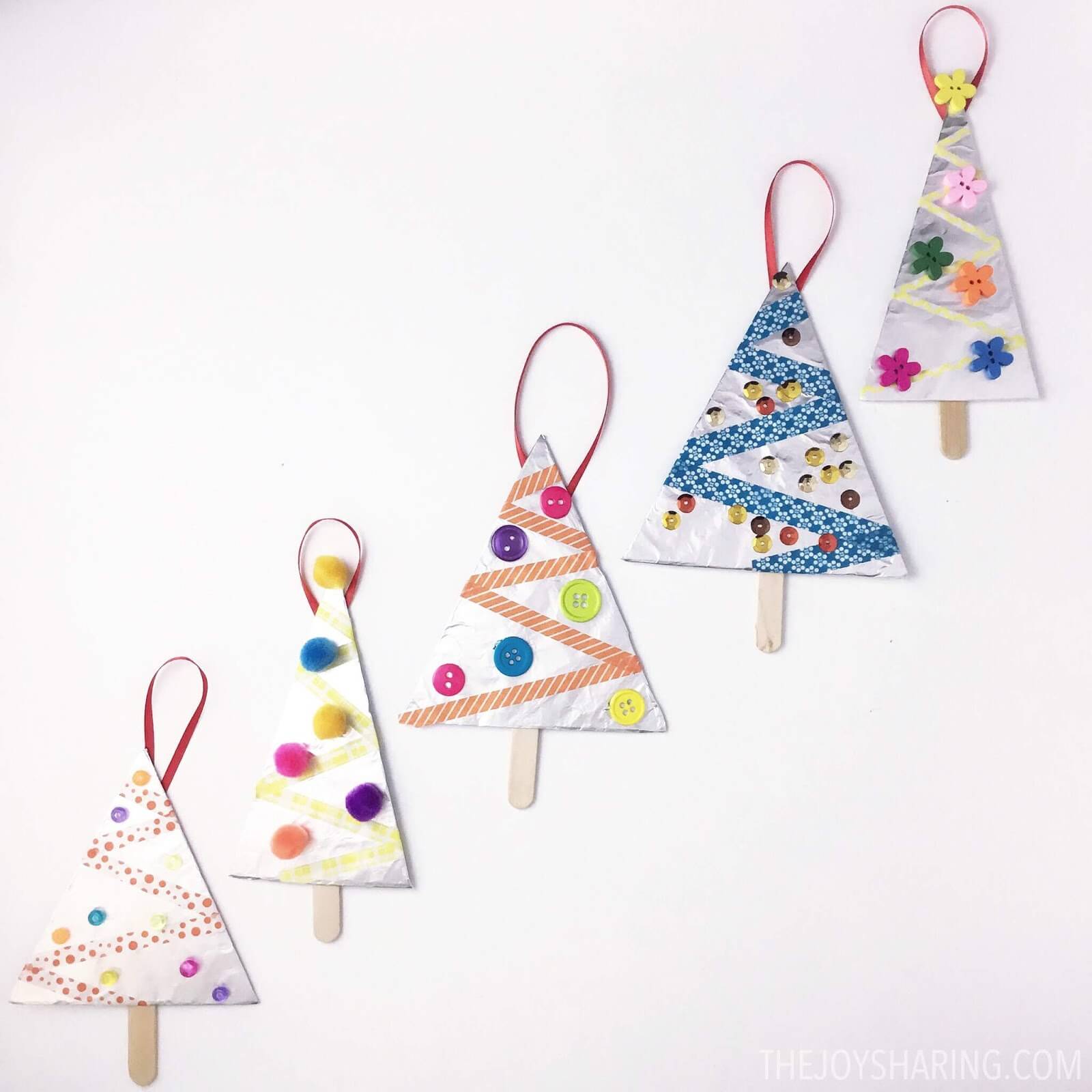 Fabulous Aluminum Foil Christmas Tree Crafts for Preschoolers
