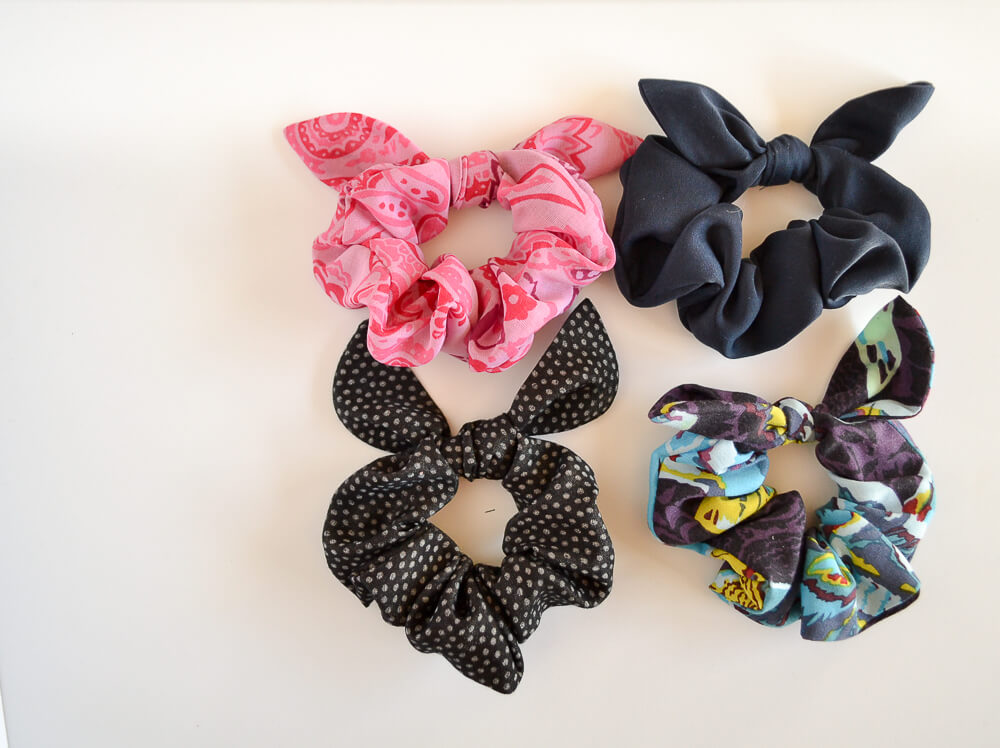Fabulous Bow Hair Scrunchies DIY Craft Idea for GirlsDIY Hair Scrunchies for Girls