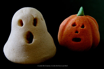 Fabulous Salt Dough Halloween Ghost & Pumpkin Craft For Kids Salt Dough Crafts Halloween