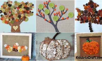 Fall Button Crafts