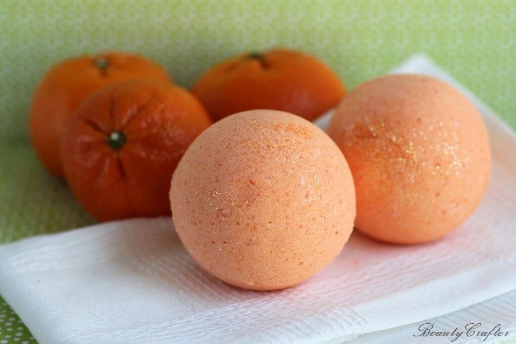 Fantastic Orange Bath Bomb Recipe Idea For Kid's Gift