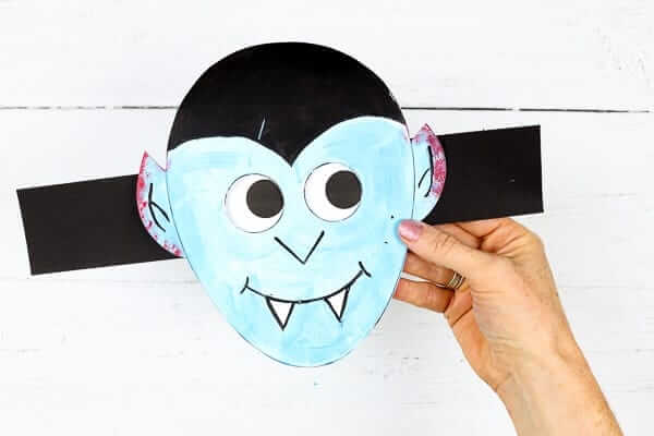 Fun And Easy Paper Rolling Eyes Vampire Craft Ideas for Kids