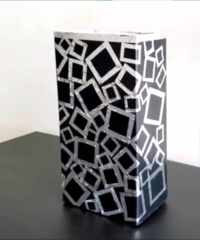 Fun & Quick Cardboard DIY Tall Vase Ideas for Decor