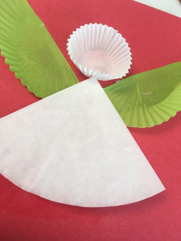 Fun Coffee Filter & Cup Cake Liner Angel Ornaments Craft DIY