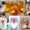 Glass Jar Decoration Ideas with Candles - Easy DIYs