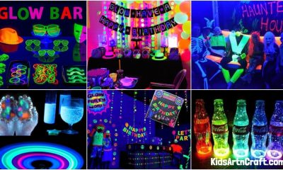 Glow in the dark party DIY ideas