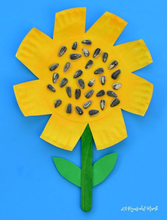 Great Paper Plate Sunflower Craft For Decoration