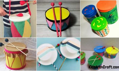 Handmade Drum Crafts For Kids