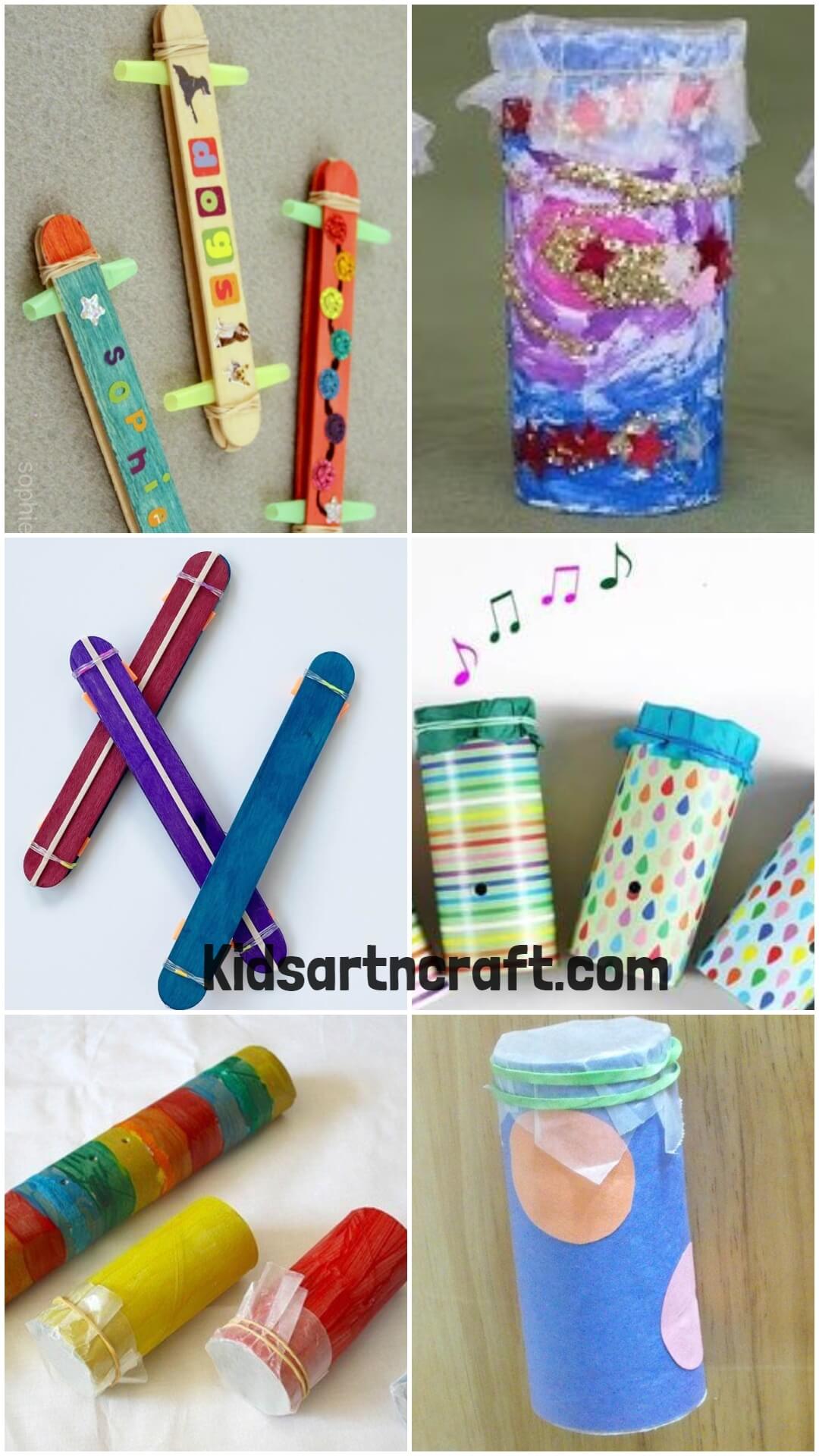 Handmade Kazoo Crafts For Kids