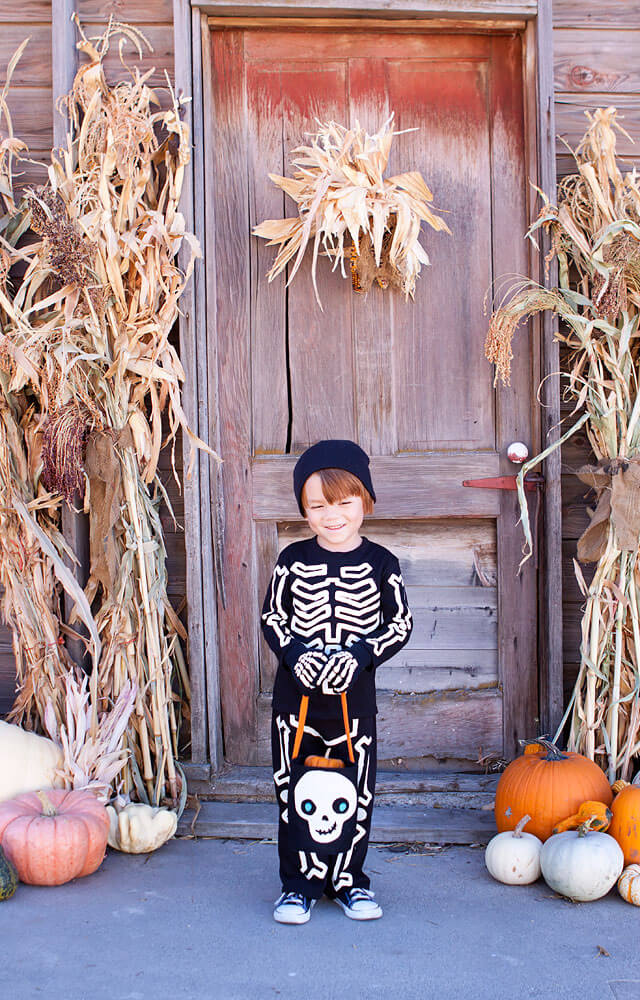Handmade Skeleton Costume Craft Tutorial For Kids