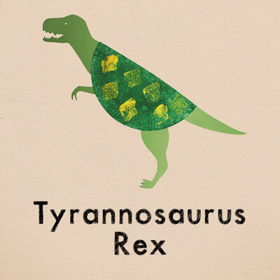 Handmade Tyrannosaurus Rex Dinosaur Craft Idea Using Paper Plate Paper Plate Dinosaur Craft For Kids