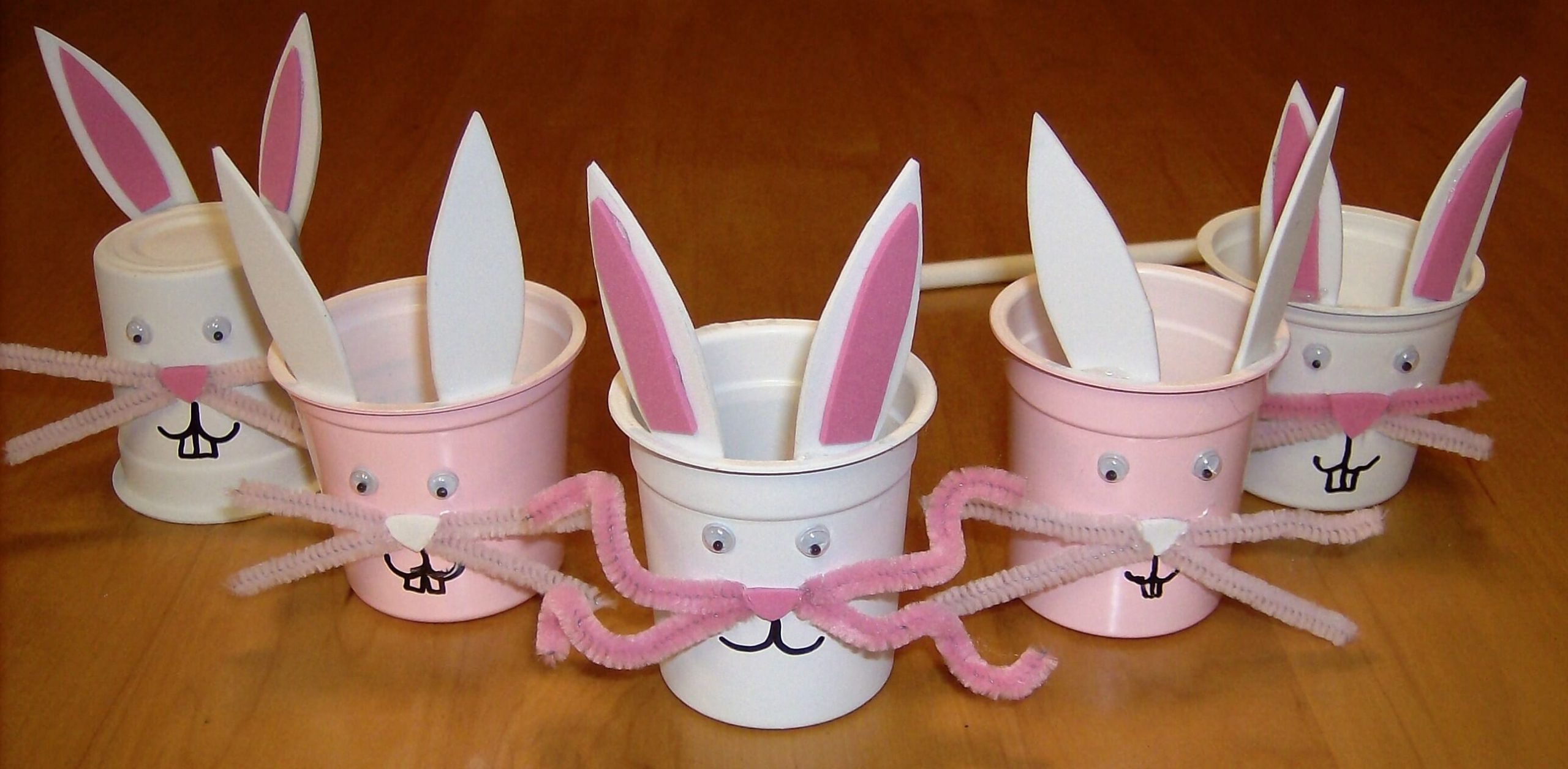 Homemade Cutest Rabbit Craft Using Paper Cups
