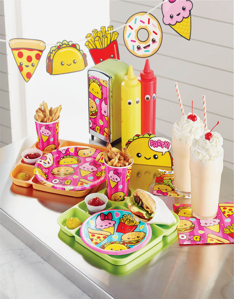 Ice Cream-Themed Food Decoration Ideas For Birthday PartiesFood decoration ideas for birthday Party