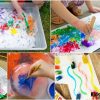 Beautiful Impasto Tempera Painting Craft Idea For Kids