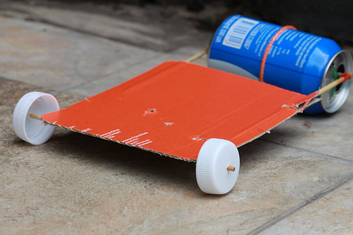 Innovative Toy Car Using Recycled MaterialsEasy DIY Toddler Toys from Recycled Material