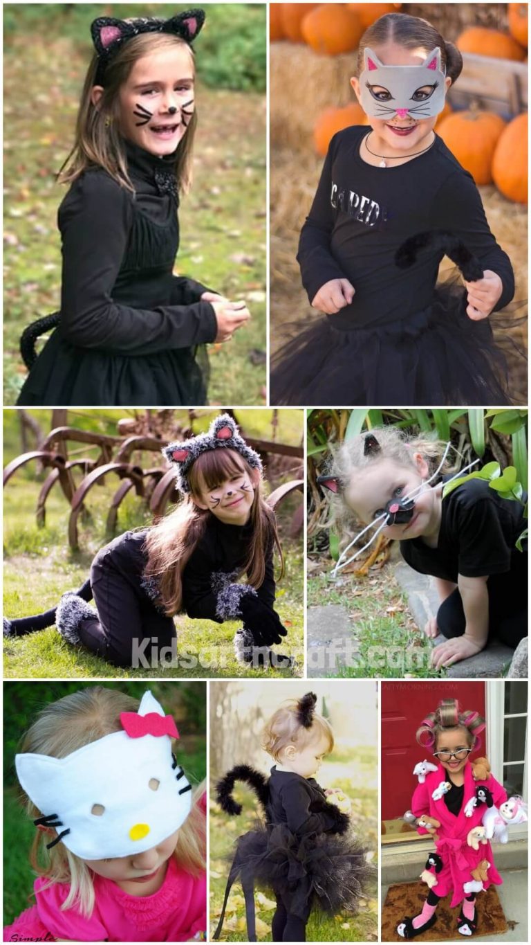 Kitty Cat Costume DIY Ideas for Kids Kids Art & Craft