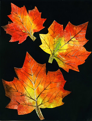 Lovely Autumn Craft: Maple Leaf Painting IdeasMaple Leaf Painting Art Ideas 