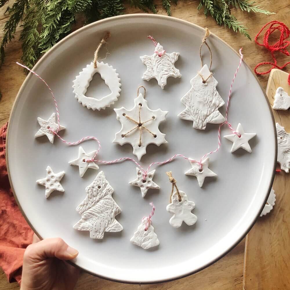 Lovely Salt Dough Christmas Ornamentals Craft Activity Ideas Handmade Salt Dough Ideas For Christmas