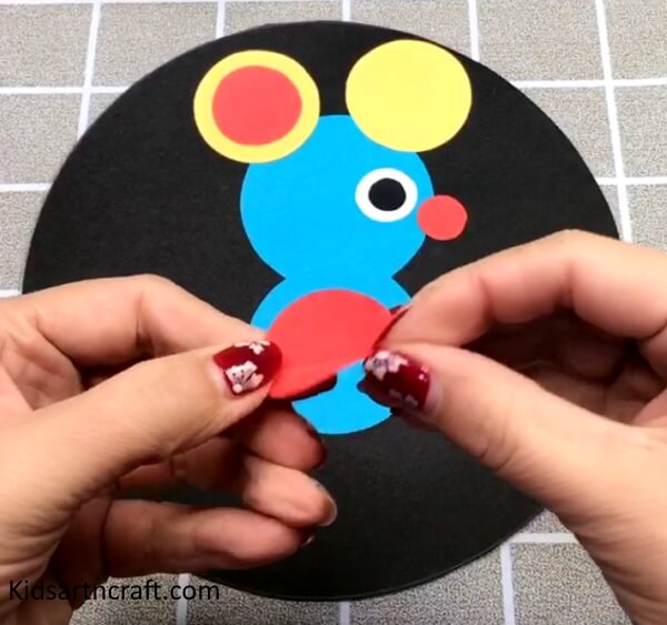 Amazing Mouse Craft Made Out Of Paper Circles For Kindergarteners