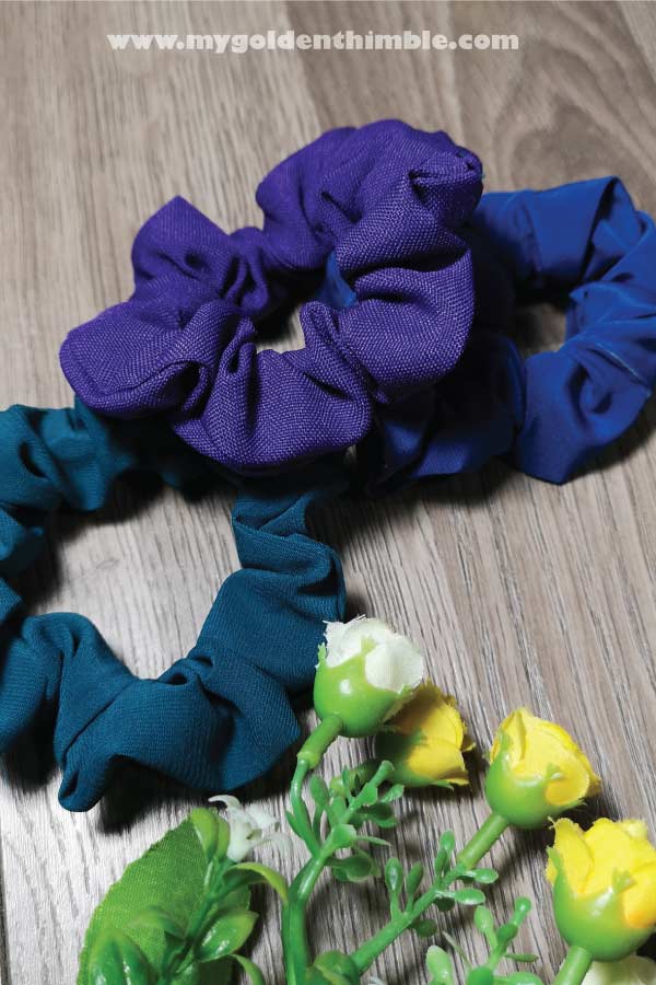 No Sew Cute Hair Scrunchies DIY Craft Idea for Girls