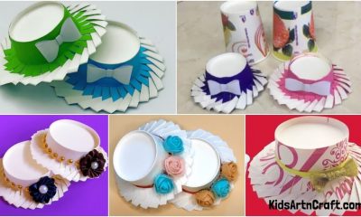 Paper Cup Hat Crafts
