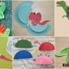 Paper Plate Dinosaur Craft For Kids