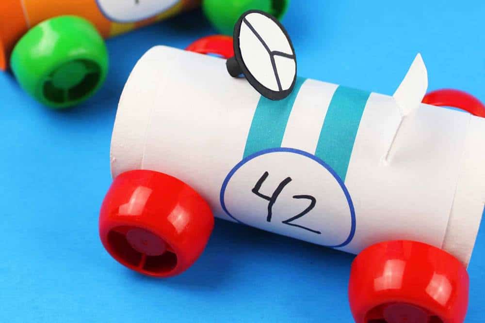 Racing Car Crafts For Preschool Kids To MakeTransportation Art &amp; Craft Projects for Toddlers 