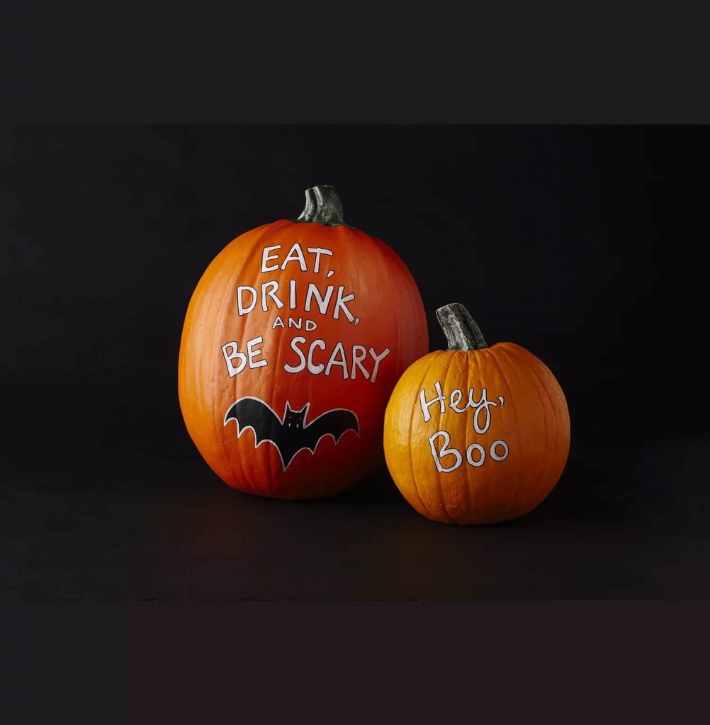 Scary Pumpkin Painting Idea For Halloween Decoration Halloween Decoration With pumpkin painting Ideas