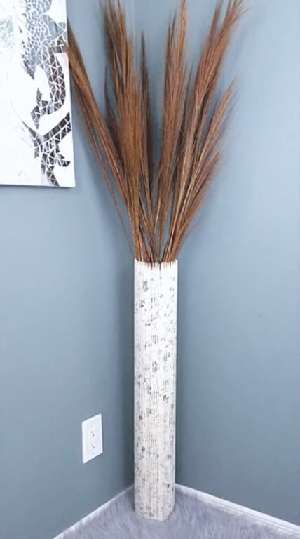 Simple & Cool Paper Tubes DIY Tall Vase Ideas for Decor DIY Tall Vase Ideas for Decor