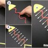Simple Fish Craft With Cotton Swab - Step by Step Tutorial