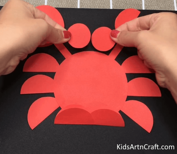 Fun To Make Paper Crab Craft With Instructions